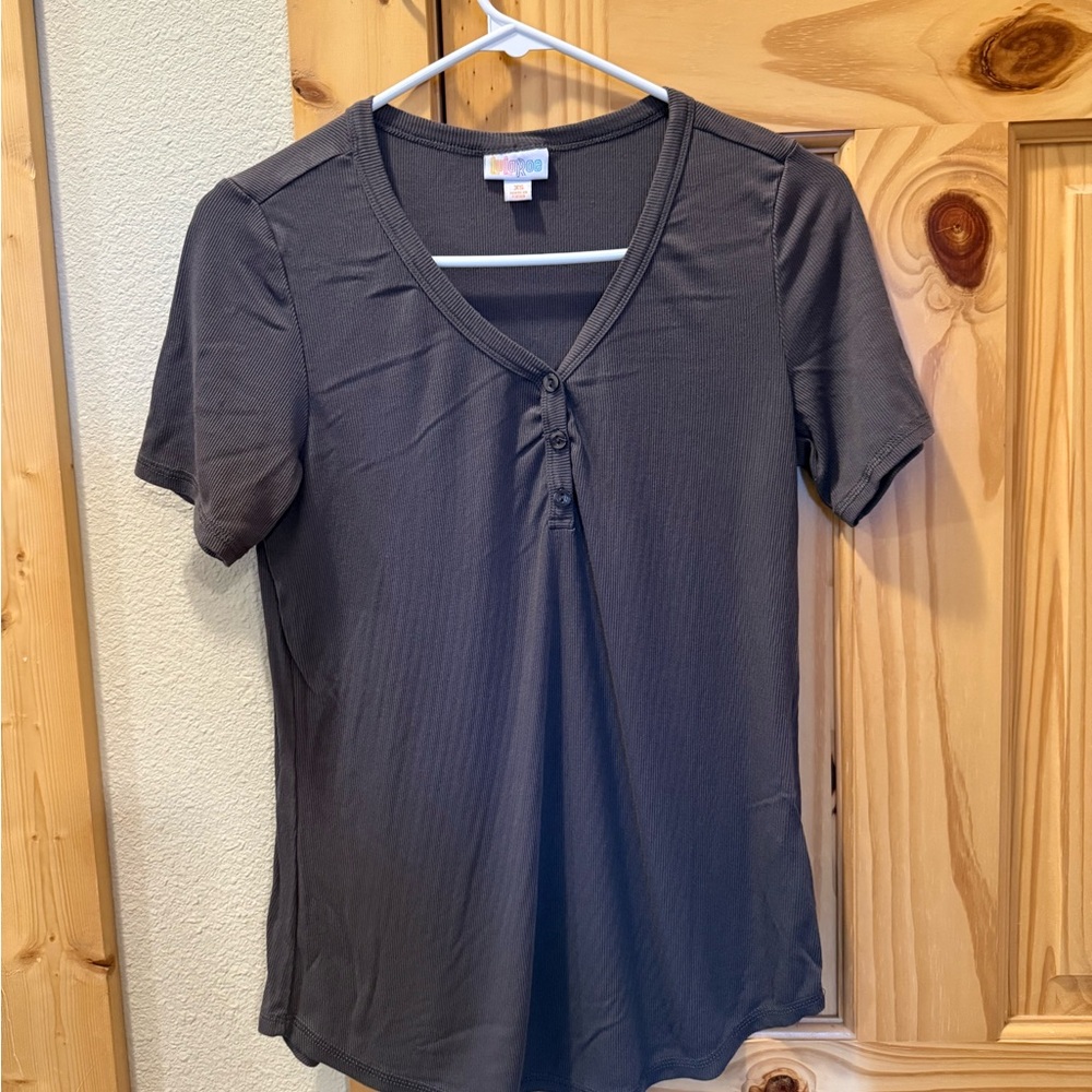 Gray Bailey Top